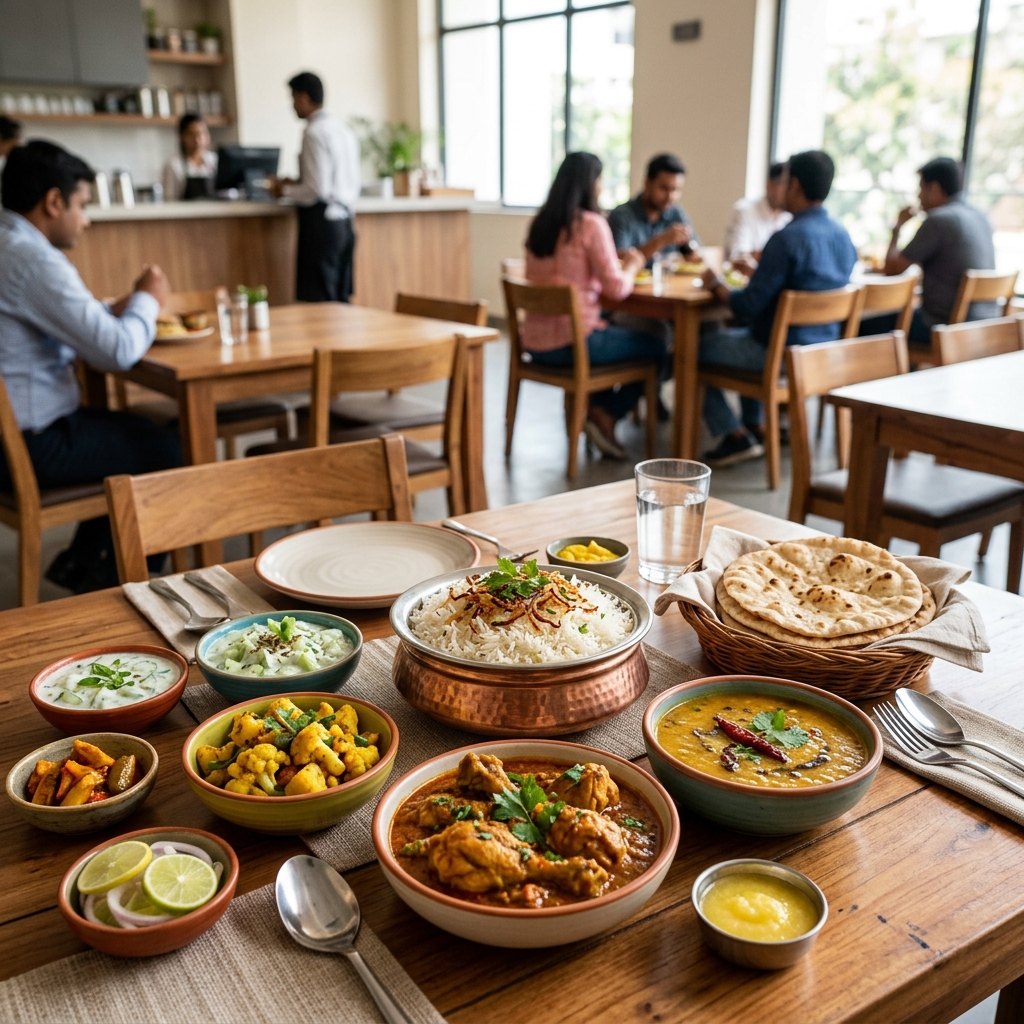 Home-style meals at Happie Hub