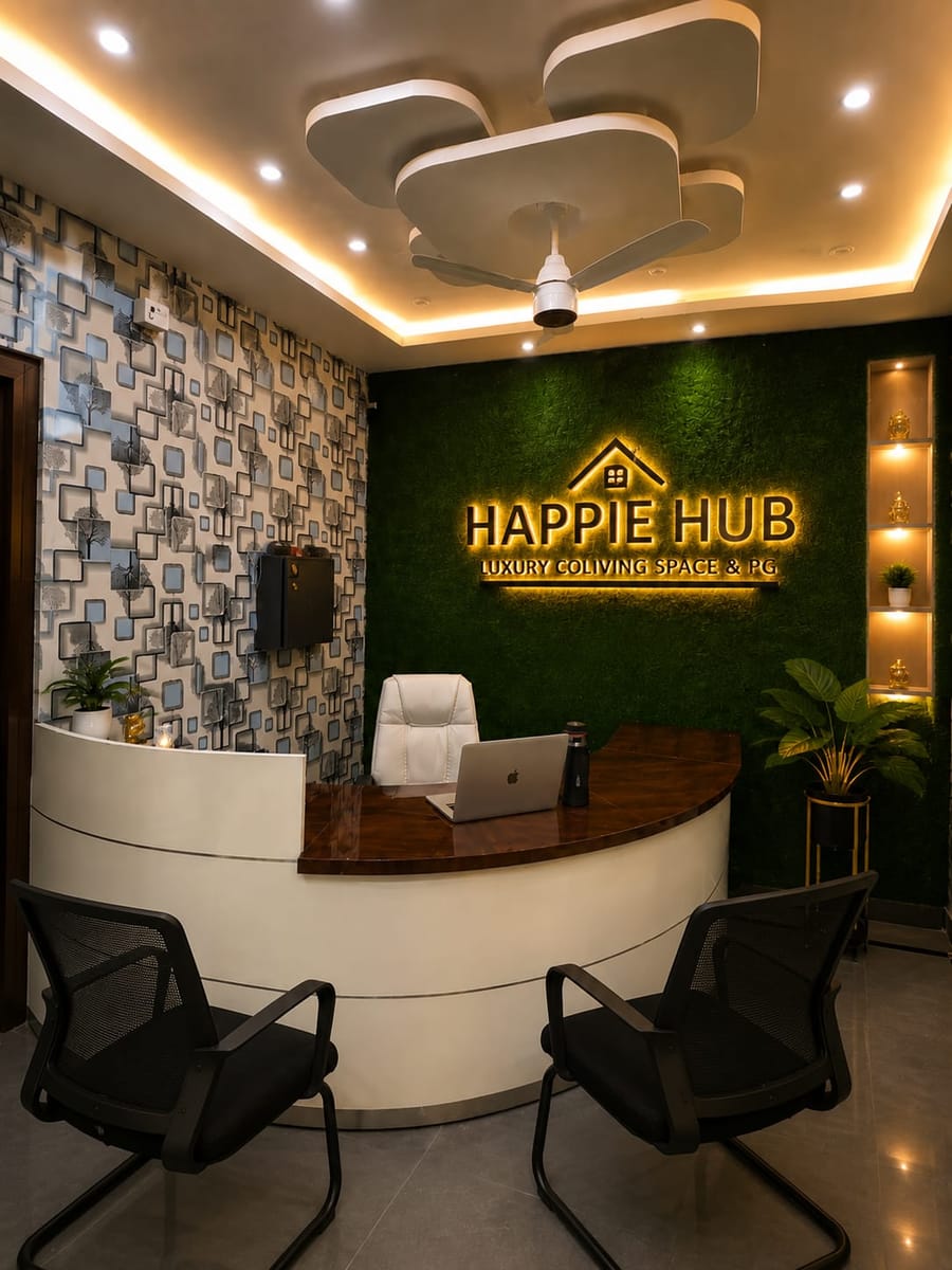 Office room near parking at Happie Hub